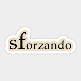 sForzando Sticker